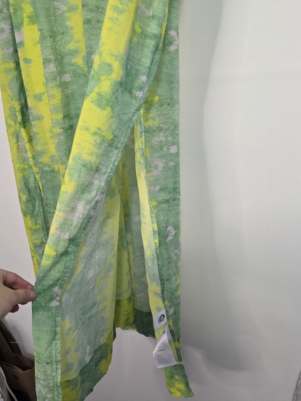 Ganni Kaftan Kelly Green light and airy Organic Cotton Flowy Versatile - Picture 6 of 11